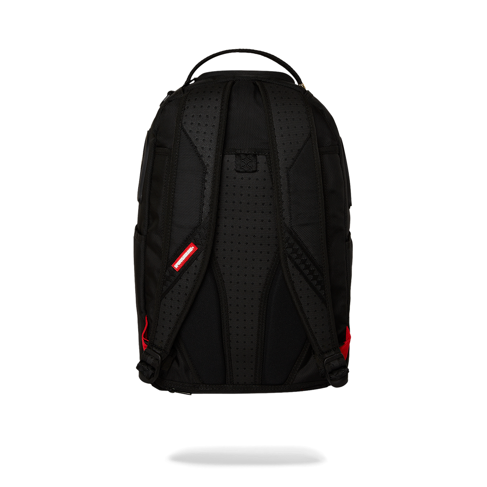 Sprayground Printed Zipper Shark Dlxr Backpack