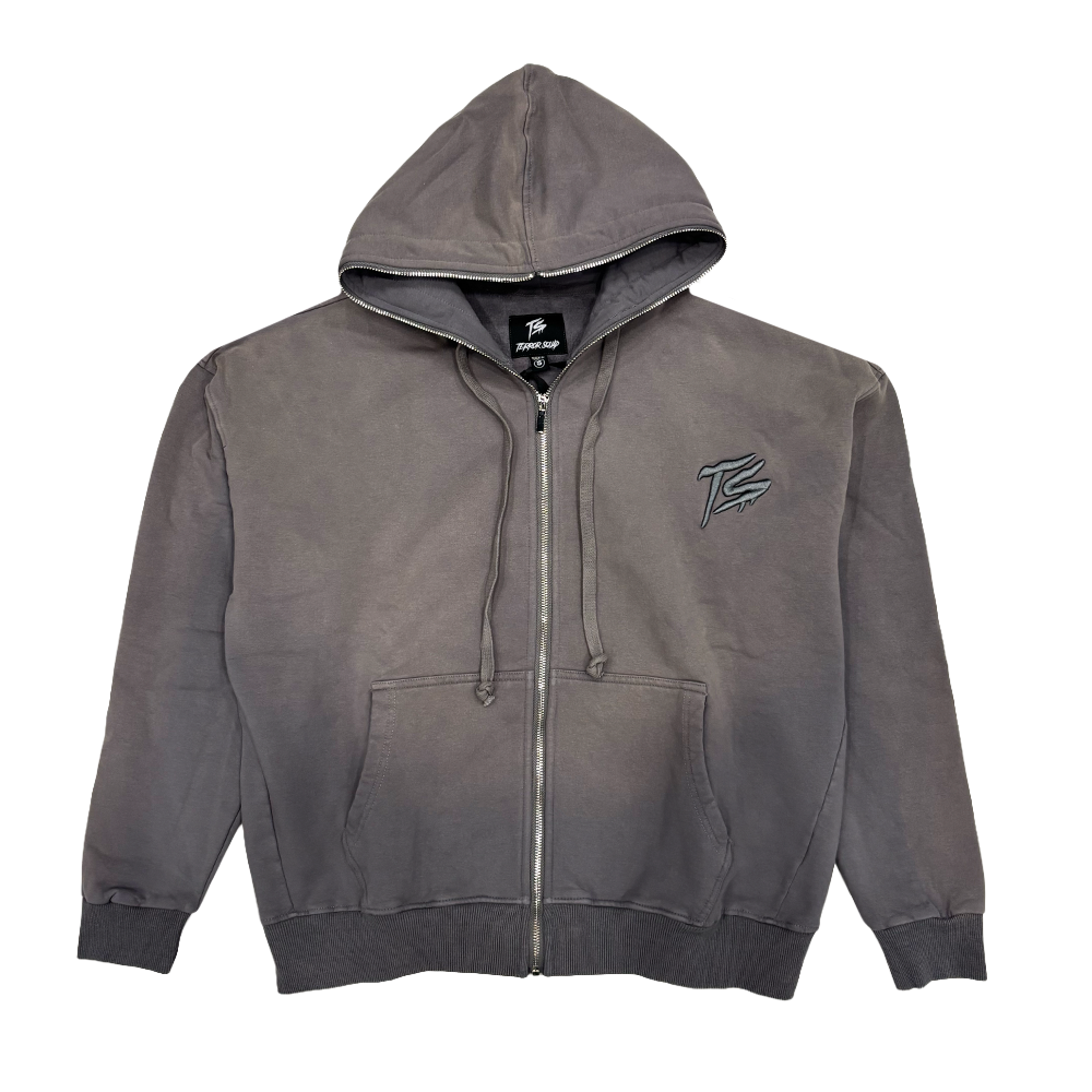 Terror Squad Sweatsuit Grey Sun Dried