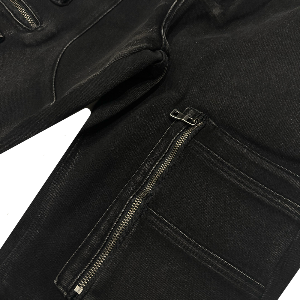 Gunzinii Demin Pant Black