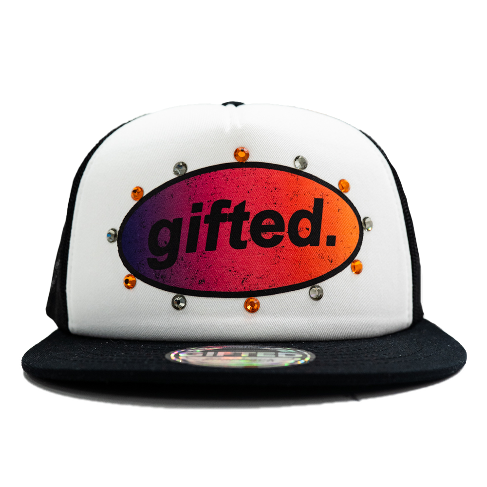 Everyone Is Gifted Hat Black White