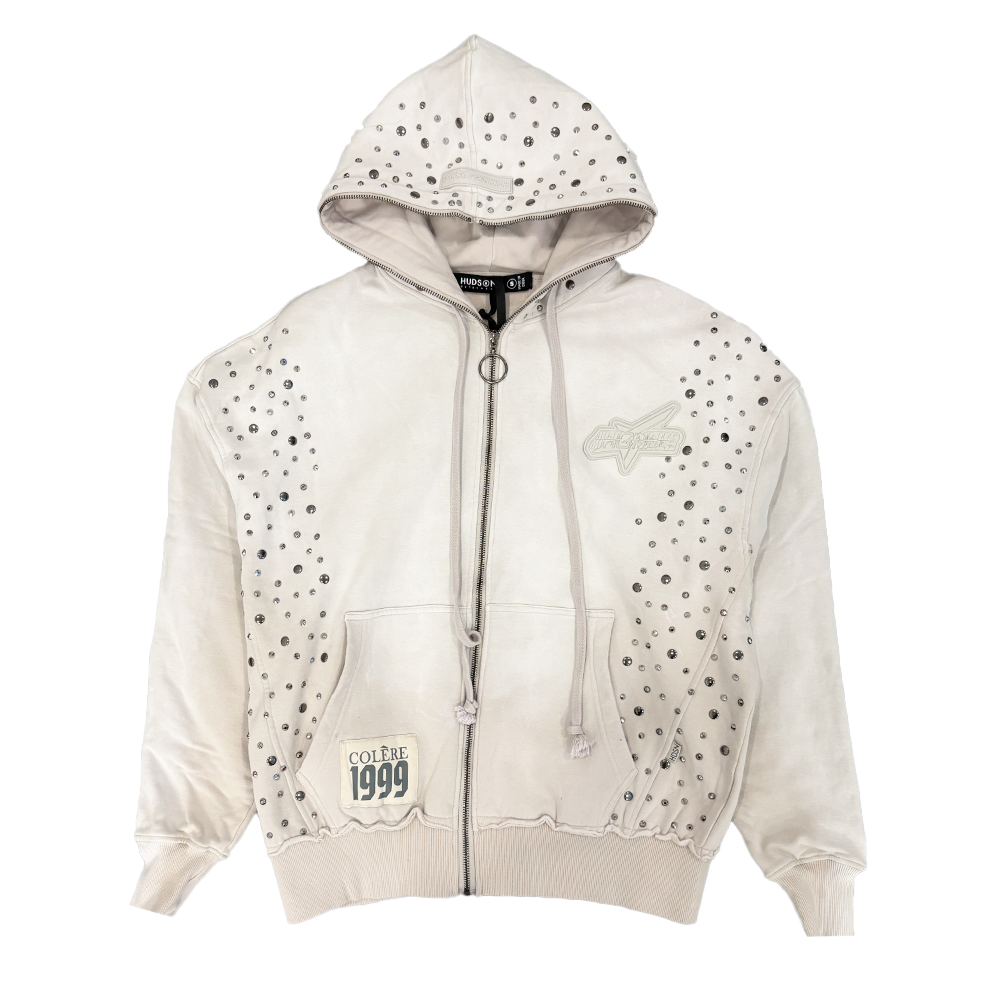Hudson 637A Stones Studs Hoody