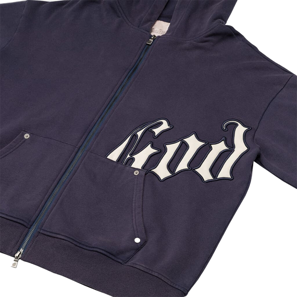 Godspeed OG Logo Washed Navy Sweatsuit