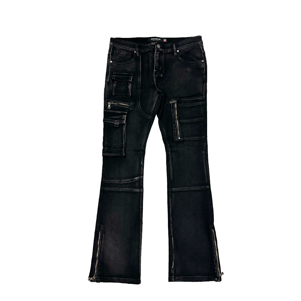 Gunzinii Demin Pant Black