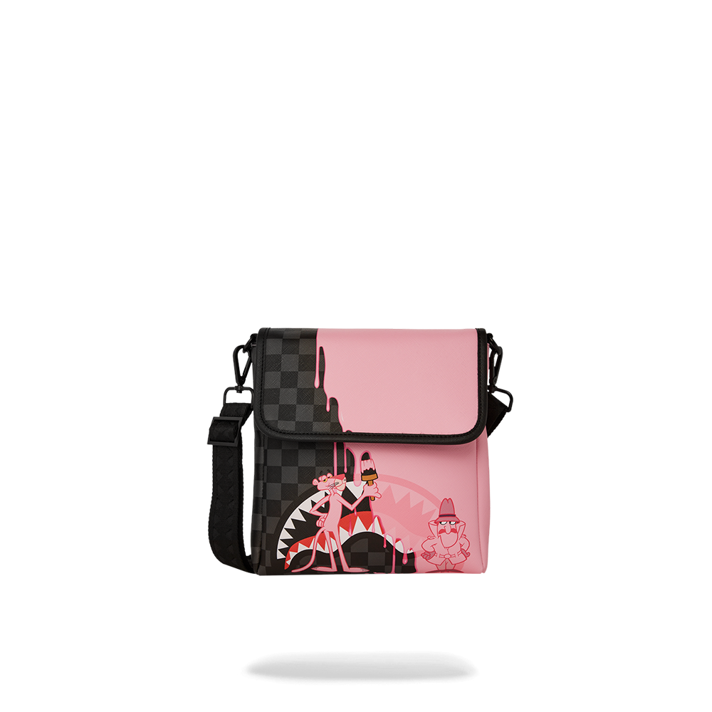 Sprayground Pink Panther Painting Messenger Sling